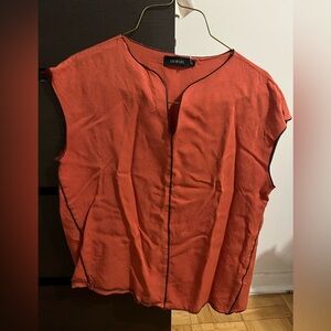 Women’s Dark Orange Blouse